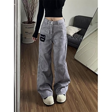 【高质量现货特批48量大可谈】男女秋季微喇牛仔裤610A-B8090，男装牛仔裤，星座610A