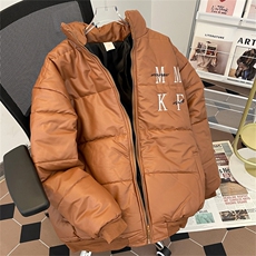 F95-P822024新款潮棒球服刺绣棉衣男冬季立领加厚面包服外套，男装棉衣，星座512-6