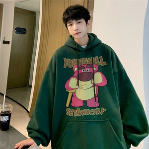 直播360克重磅美式印花卫衣Y173特P35 同步供应华棉品质P45特图片