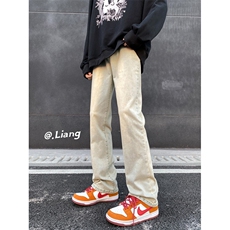 2024春款修身微喇复古弹力牛仔裤715-6-BK01P50(控78)，男装牛仔裤，星座715-6