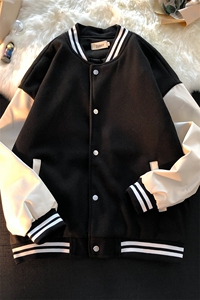 1日系秋季外套男韩版潮流休闲宽松潮牌夹克男7423P70控98图片