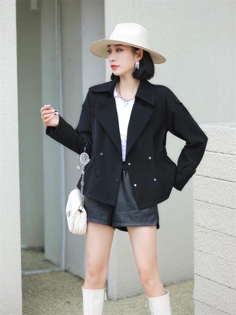 风衣外套，女装风衣，MZ 慕姿