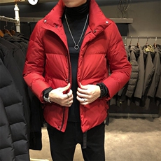 蓝色棉衣秋冬棉衣短款面包服不透风棉服，男装棉衣，星座1804