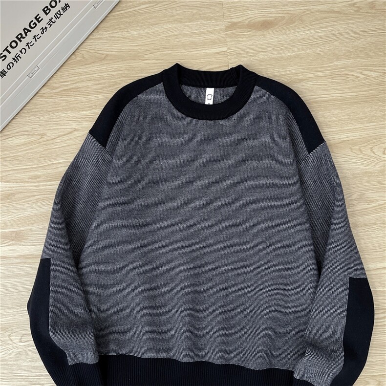 1506-1/MM9191/P62套头男士毛衣包芯纱宽松百搭时尚潮牌休闲毛衣,男装针织衫/毛衣,星座1506-1