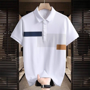 25031-P40夏季时尚休闲T恤男POLO衫 欧货潮牌商务休闲短袖T恤图片