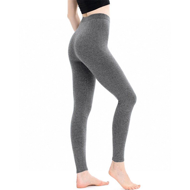 2024冬季新款羊绒裤女士针织打底保暖精纺薄款高端保暖羊毛裤高弹，女装打底裤，金牧歌羊绒裤