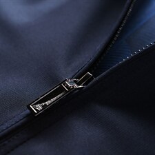 中年男士纯色翻领夹克男2023春季新款时尚休闲上衣翻领爸爸外套男图片