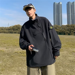 男秋季2023新款长袖夹克外套XW11P45图片
