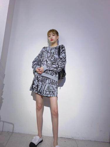 老花卫衣套装，女装卫衣/绒衫，G7V7