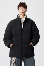 撞色高街防寒Cityboy冬季加厚百搭棉服情侣保暖外套HY2006-P59，男装棉衣，星座610B-1