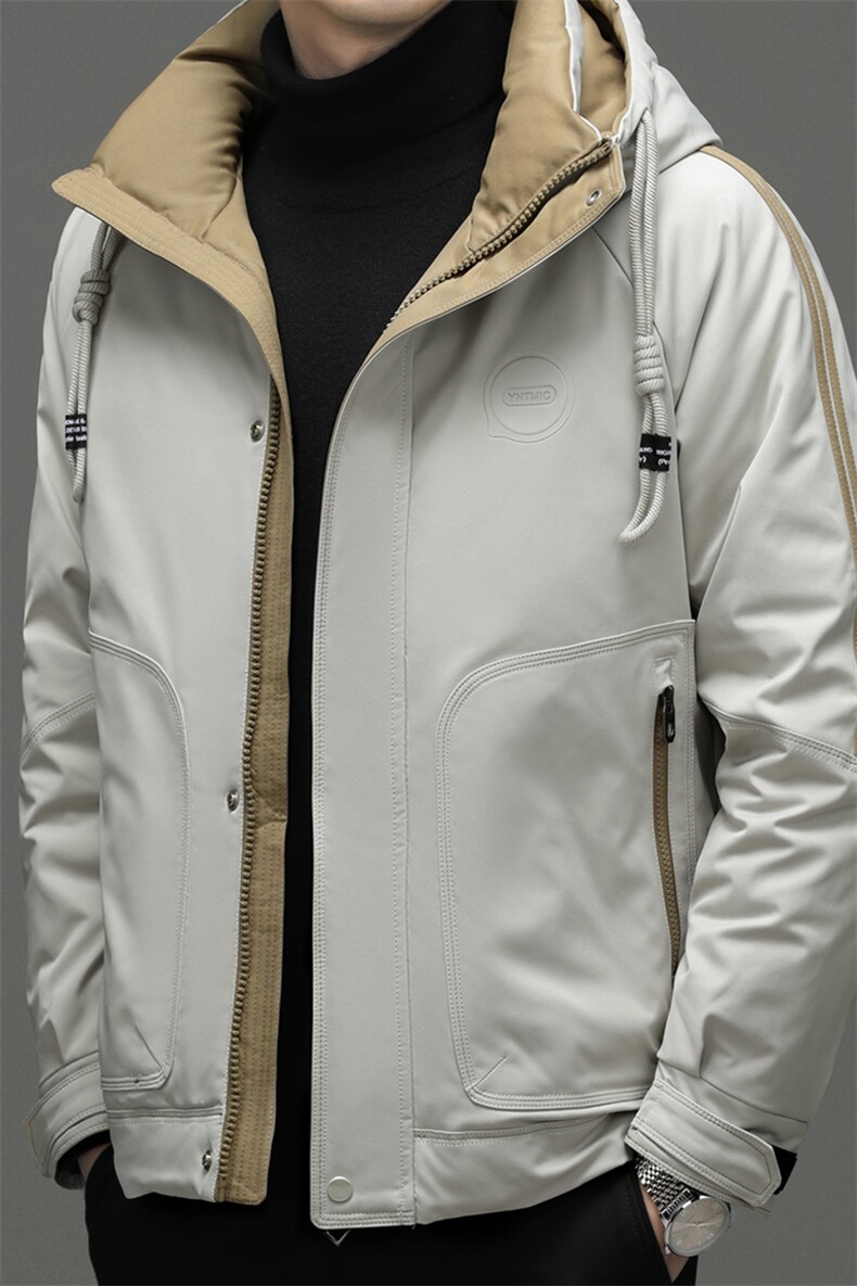 DF8202钱塘2020-2冬季时尚简约厚款新款中年男士羽绒服P295,男装羽绒服,钱塘207-2