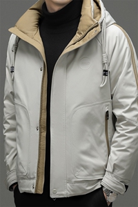 DF8202钱塘2020-2冬季时尚简约厚款新款中年男士羽绒服P295图片