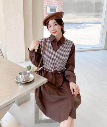 秋季新款连衣裙，女装连衣裙，E莎