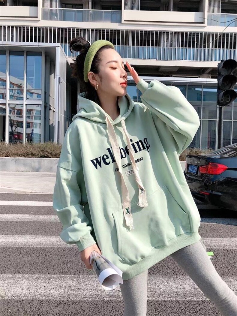 超火款卫衣，春款现货中，女装卫衣/绒衫，一杭