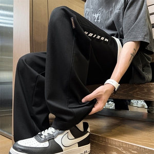 潮流宽松休闲长裤百搭运动卫裤A161-K509-P43图片