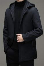 男士羽绒服正品中老年加厚可脱卸帽冬装防寒保暖外套S2183-P240，男装羽绒服，电商B212（原钱塘6029）