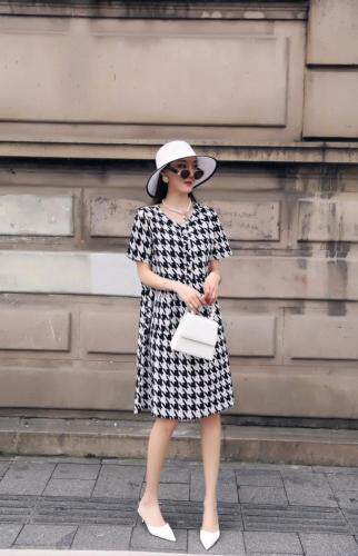 2021连衣裙，女装连衣裙，VolcanicFlame丽璨