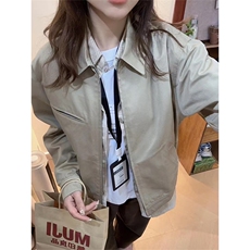 高品U家巴恩风底特律夹克外套休闲茄克牛仔外套男女A1279-P105，男装工装外套，星座1505