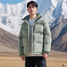 MY02男女休闲连帽75D双径双纬雪尼尔带帽棉服棉衣外套加厚保暖潮，男装棉衣，星座115A(原星座507）