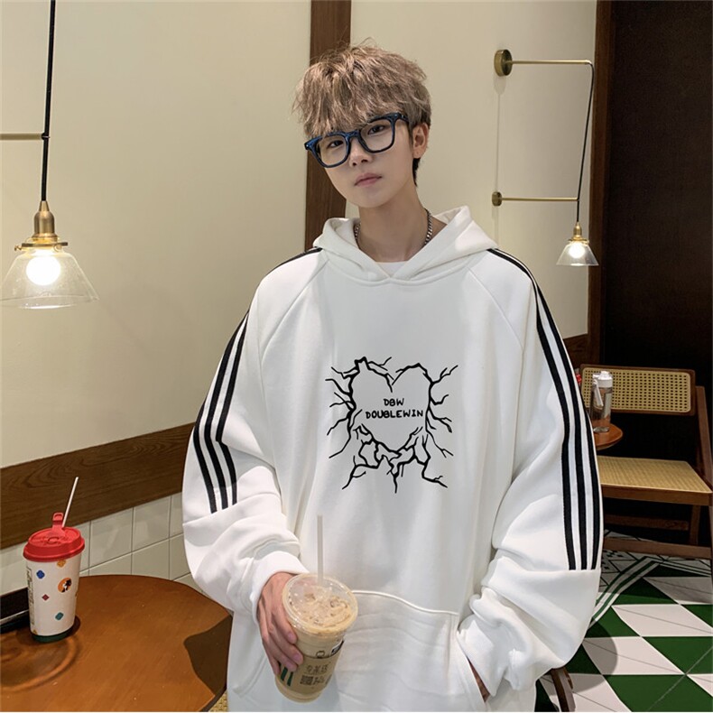 条纹连帽卫衣SWY2494 -P55控88 50棉图片