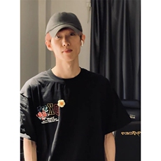 万针全刺绣工艺抖音得物高品质260克重磅纯棉双纱美式高街短袖T恤，男装T恤，电商A486