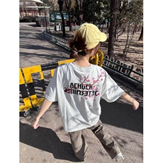 纯棉刺绣潮牌230克T恤男女短袖上衣BT009-P32，男装T恤，星座412-3