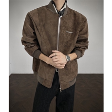 金属装饰雾霾解构大码M-5XL面层：PU皮夹克男JK78049P85控138，男装夹克，星座227-7