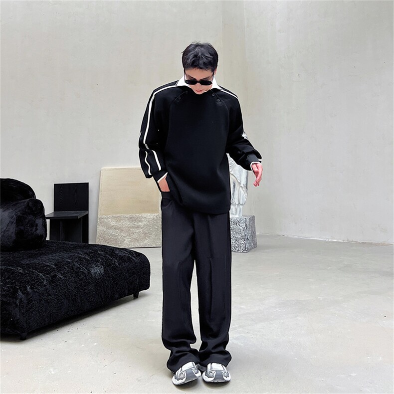 暗黑小众拉条卫衣男P115,男装卫衣,星座1111（原C206）