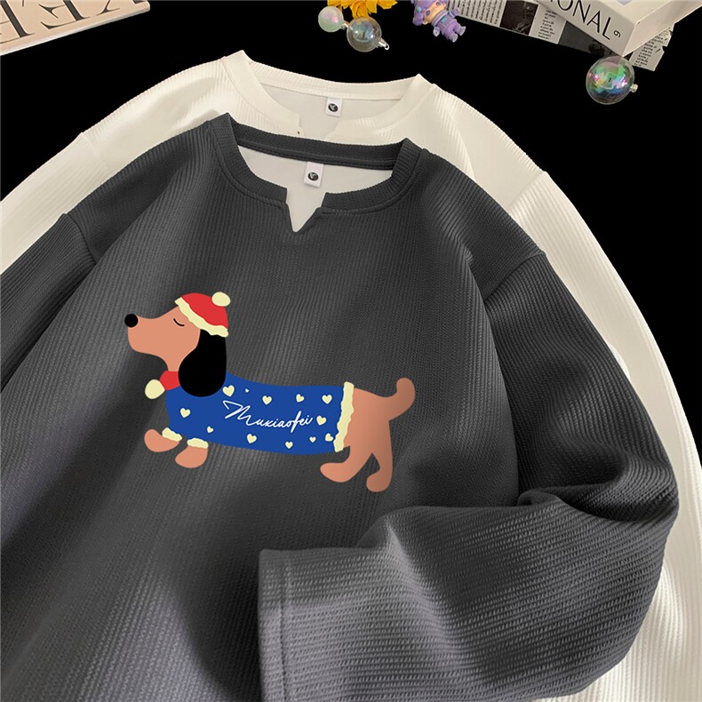 大图自动【有货】V领卫衣C403A-CT25109V-P35，男装卫衣，电商C403A