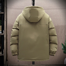 冲锋衣羽绒棉服男冬季宽松大码加厚棉衣ins潮流外套M0783-P120，男装棉衣，星座308B-2