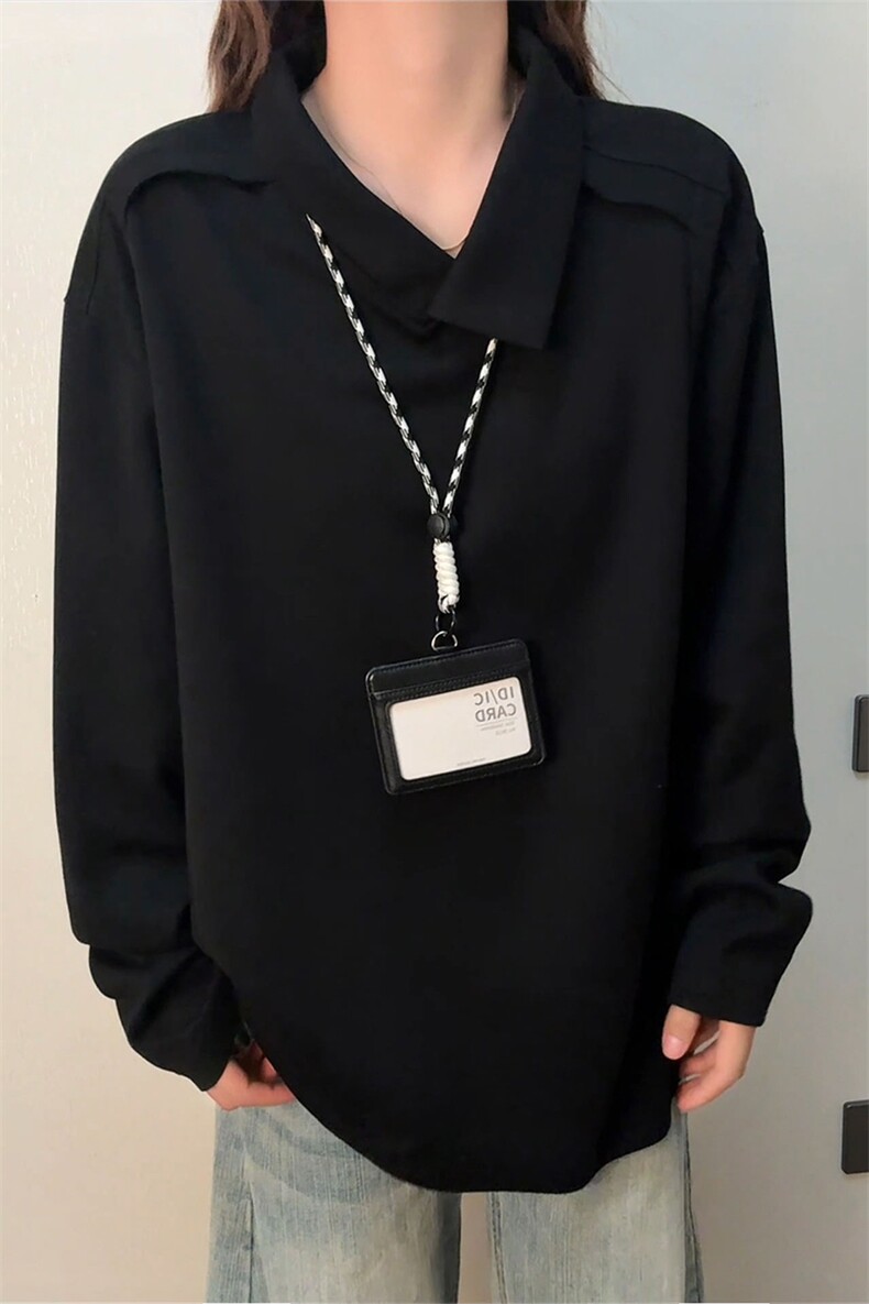 春季2026新款260克不规则长袖T恤男女5Q3052-TP2849,男装T恤,电商A102