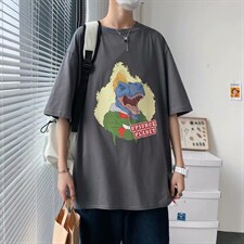 夏季潮牌男士短袖t恤男潮流上衣情侣半袖体恤衫RT20P28图片