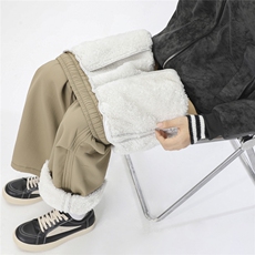 冬季大棉裤休闲裤宽松直筒裤D329-QM260-特P45-控88-聚脂钎维，男装棉裤，电商D329