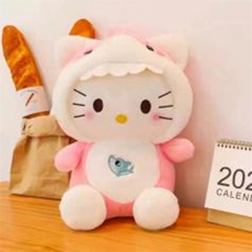 宇悦毛绒玩具 鲨鱼凯特猫