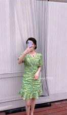 夏季碎花连衣裙,女装连衣裙,雨恋依香(1F)