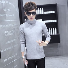 403-2-M31-M到3XLP20主椎新款跑量高领针织衫男毛衣4XL到5XLP25，男装针织衫/毛衣，星座1018-1​