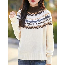 6007，女装针织衫/毛衣，暖姿羊绒