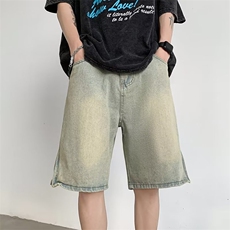 青春流行ins男原宿美式vibe裤子直筒水洗牛仔裤潮N5524P36，男装牛仔裤，星座1116-2