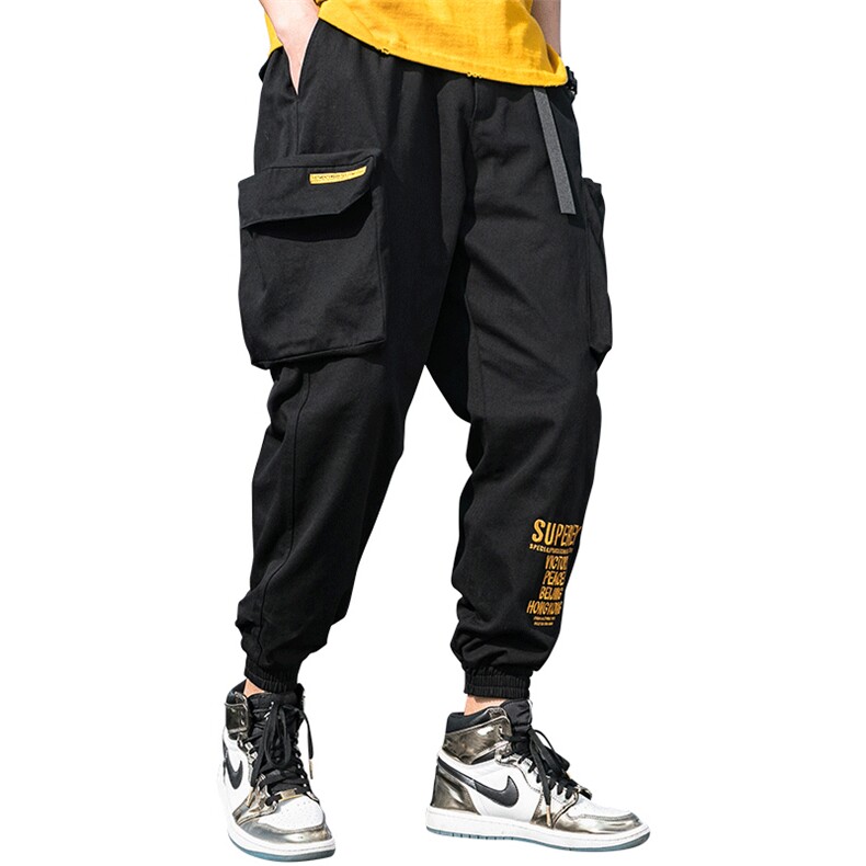 2021春季新款纯棉男士束脚九分休闲裤男潮工装裤A438-801,男装休闲裤,电商A438