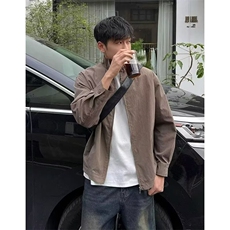春秋痞帅外套男高街潮牌港风日系原宿风韩版潮流宽松夹克，男装夹克，四季星座505