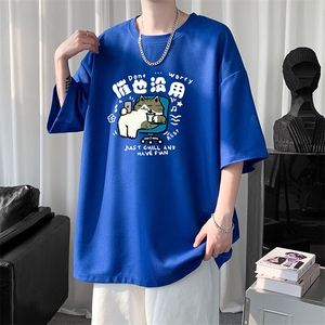 华夫格t恤男短袖男大码五分袖 大皂风 HT73403-P22图片