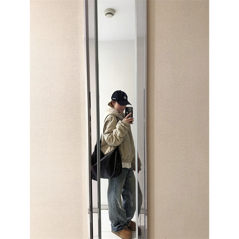 现货高品质美式高街冬季重磅硬挺短款座山雕毛领棉衣男女加厚外套,男装棉衣,电商A443