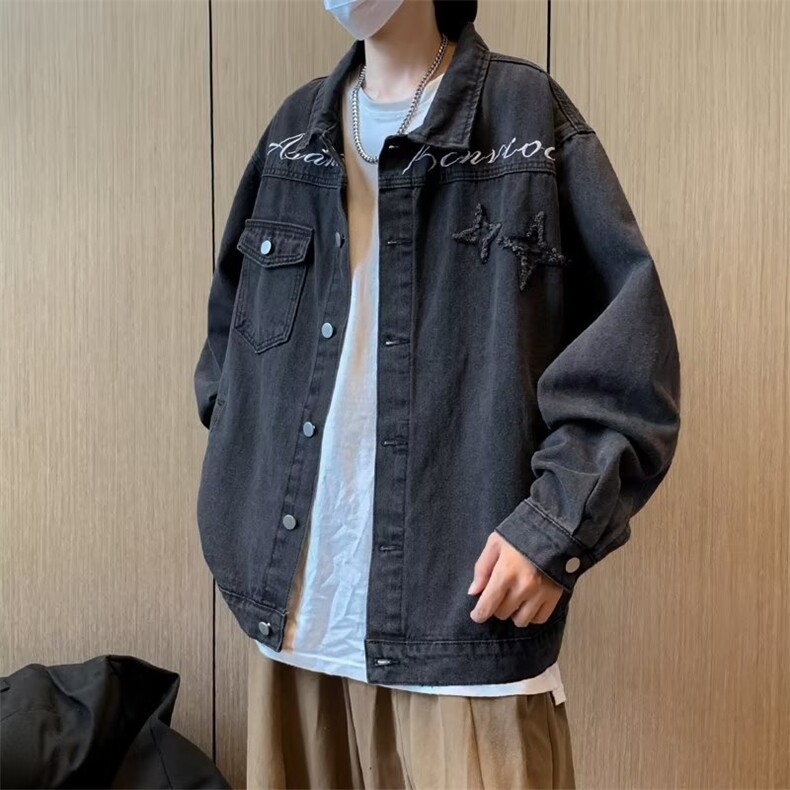 秋季青春流行男夹克文艺潮外套J2112P65,男装夹克,星座1116-2