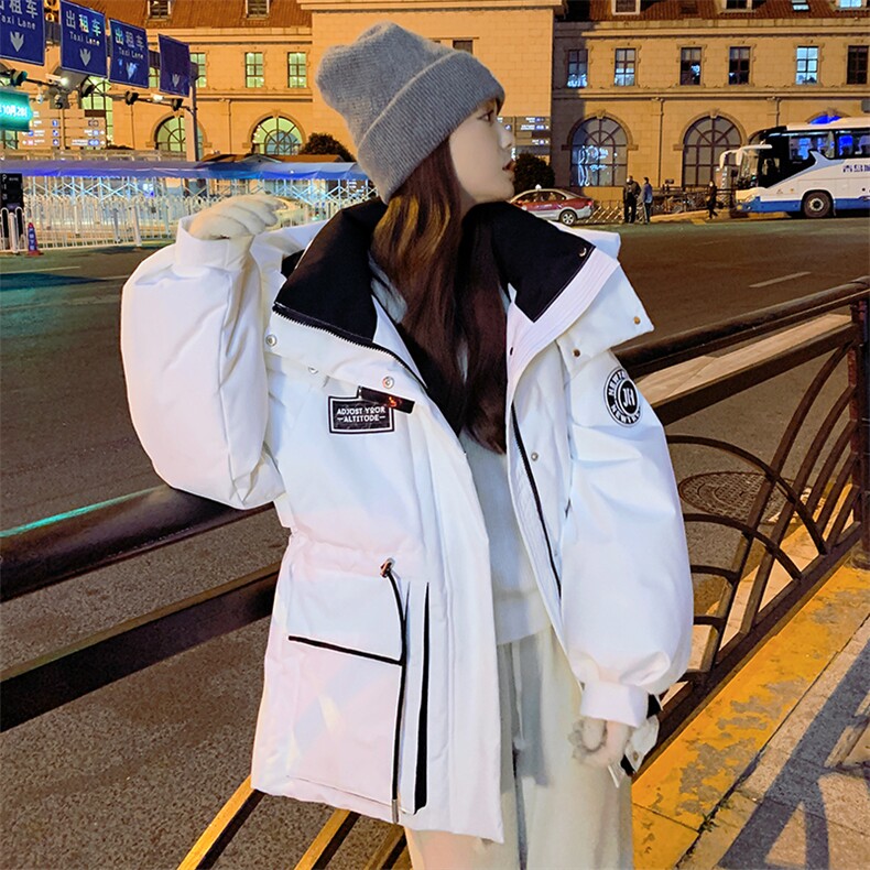 2C085-Q868P305新款休闲宽松90白鸭绒外套控468,女装羽绒服,2C085