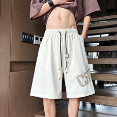 2023夏季新款现货高品质菠萝格发泡印花短裤XD23008-P40，男装休闲裤，电商A042