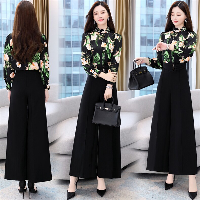 2023年秋季时尚简约大方气质优雅收腰显瘦两件套，女装套装/套裙，时尚俏佳人