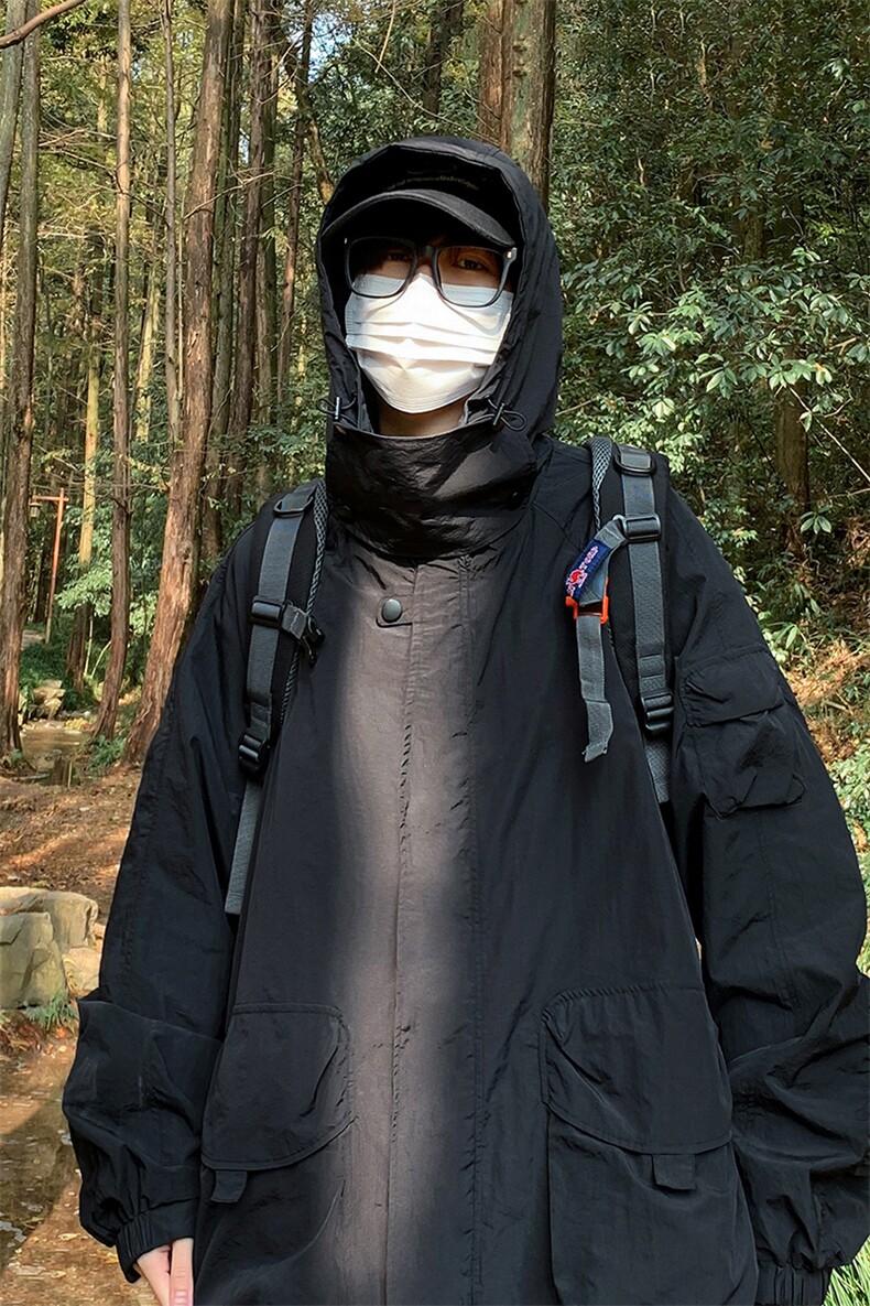 露营敏电商A188-J3601-TP100100尼龙春秋宽松夹克控165无差价,男装夹克,电商A188