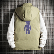 马甲男士大码加厚背心男坎肩男网格MJ47242-P80，男装背心/马甲，电商A040A