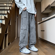 现货！秋冬男士高品质美式迷彩宽松工装裤休闲裤K74-p60-控88，男装工装外套，星座617B