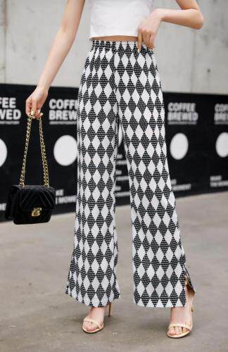 微喇休闲裤，女装休闲裤，盛歌玛